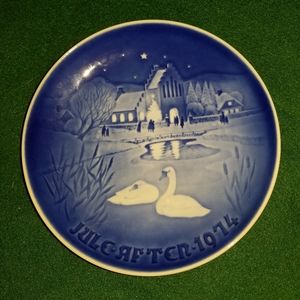 B & G collectable plate